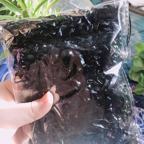 200 g Dây thun cột tóc dây chun cột tóc đen và nhiều màu loại tốt