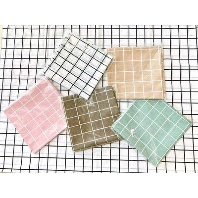 Khăn Trải Bàn Kẻ Caro Nhựa PVC Chống Thấm Nước Khăn Decor Phông Nền Chụp Ảnh 88107 Cr7