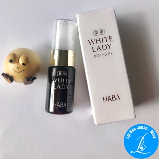 serum dưỡng trắng ngừa nám giảm thâm haba white lady nội địa nhật