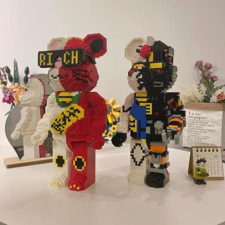 Bộ Đồ Chơi Lắp Ráp Bear brich - Quà Tặng Lưu Niệm