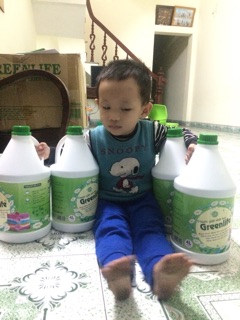 Nước giặt sinh học green life