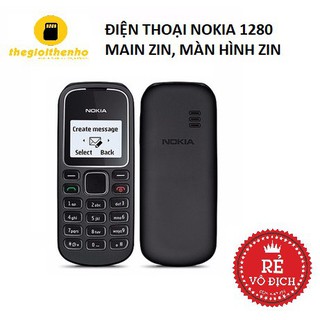 Điện thoại nokia 1280 - hàng zin tồn kho- bh 12 tháng
