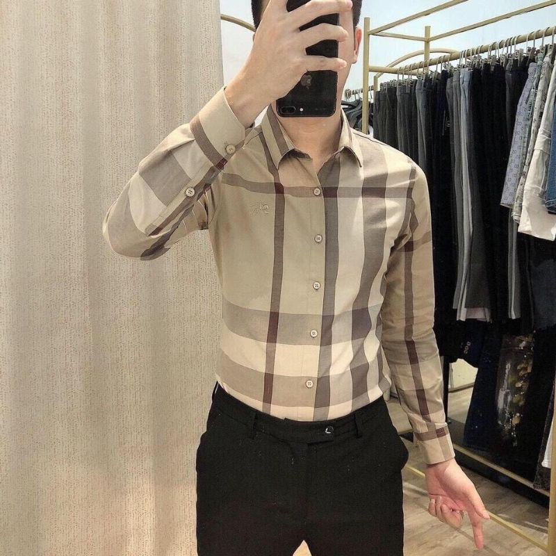 Áo sơ mi nam dài tay kẻ sọc,chất vải lụa,thoáng mát,taka 47 tcs