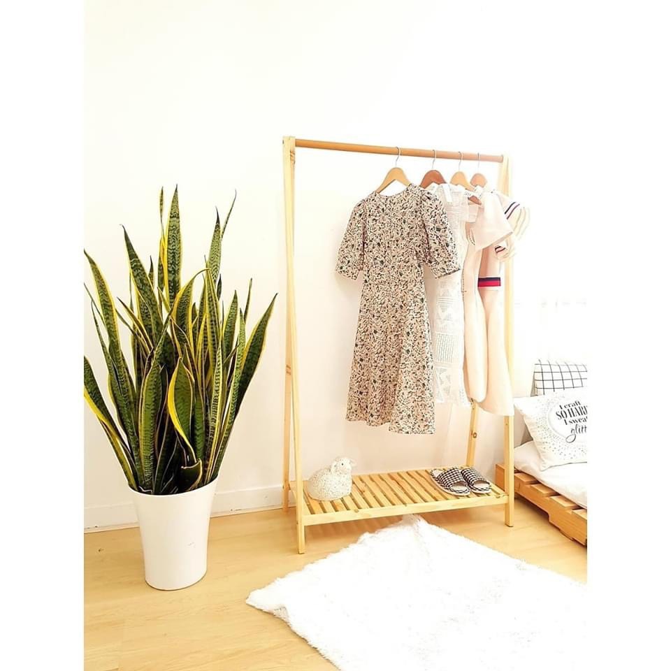 Kệ Treo Quần Áo Chữ A 1 Tầng Trang Trí Phòng Ngủ Gỗ Thông Nhập Khẩu - Giá Treo quần Áo Chữ A 1 Tầng Cao Cấp | BigBuy360 - bigbuy360.vn