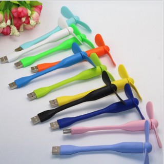 Quạt mini dùng nguồn usb 2 cánh uốn dẻo
