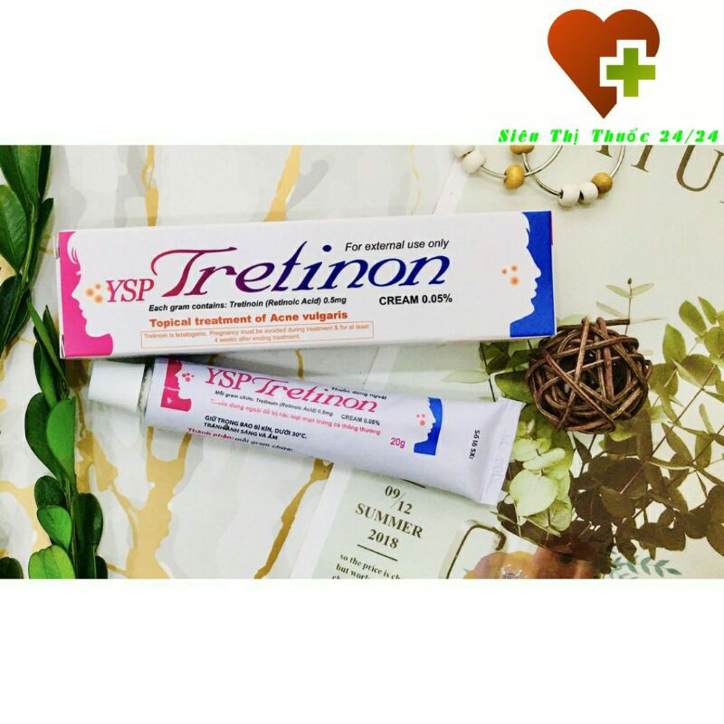 Bôi YSP TRETINON CREAM 0.05% (20g)