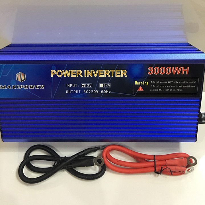 Bộ kích điện ắc quy 12V lên 220V 3000W Inverter