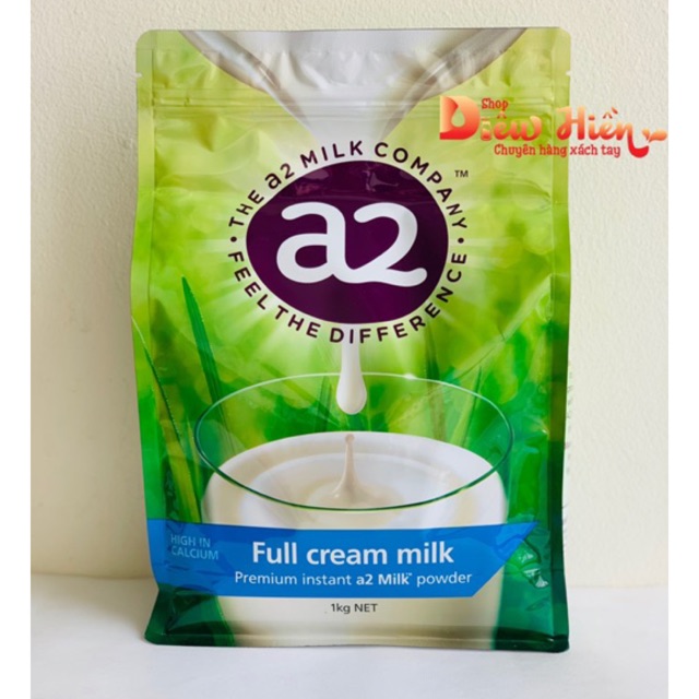 Sữa bột A2 nguyên kem 1kg