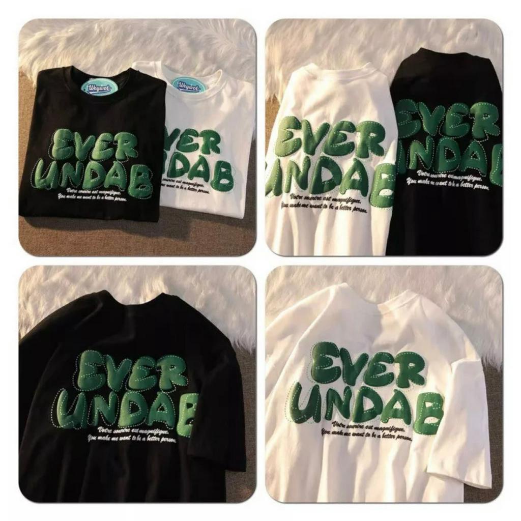 Áo phông cotton tay lỡ EVER cực hot