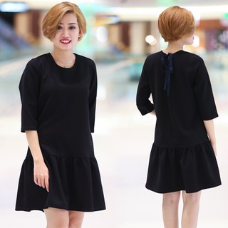 Đầm suông tay lỡ đuôi cá
