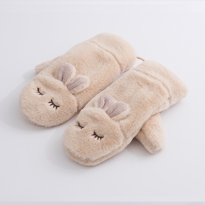 GT007 - Găng tay lông nữ siêu ấm hàng Quảng Châu loại 1