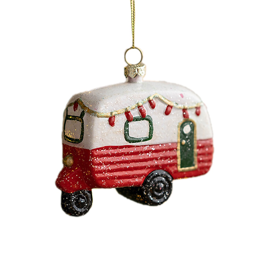 Ngôi nhà treo trang trí cây thông Noel dễ thương