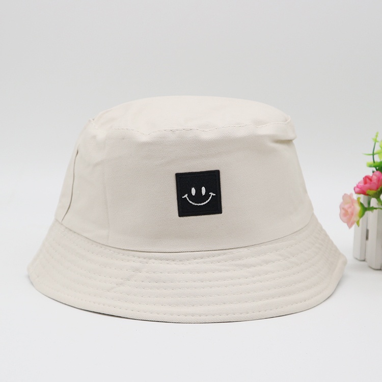 Mũ bucket nón tròn mặt cười smile nhiều màu - B30