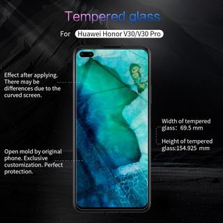 Tấm dán kính cường lực Huawei Honor V30 Pro hiệu Glass Pro - Không full màn hình