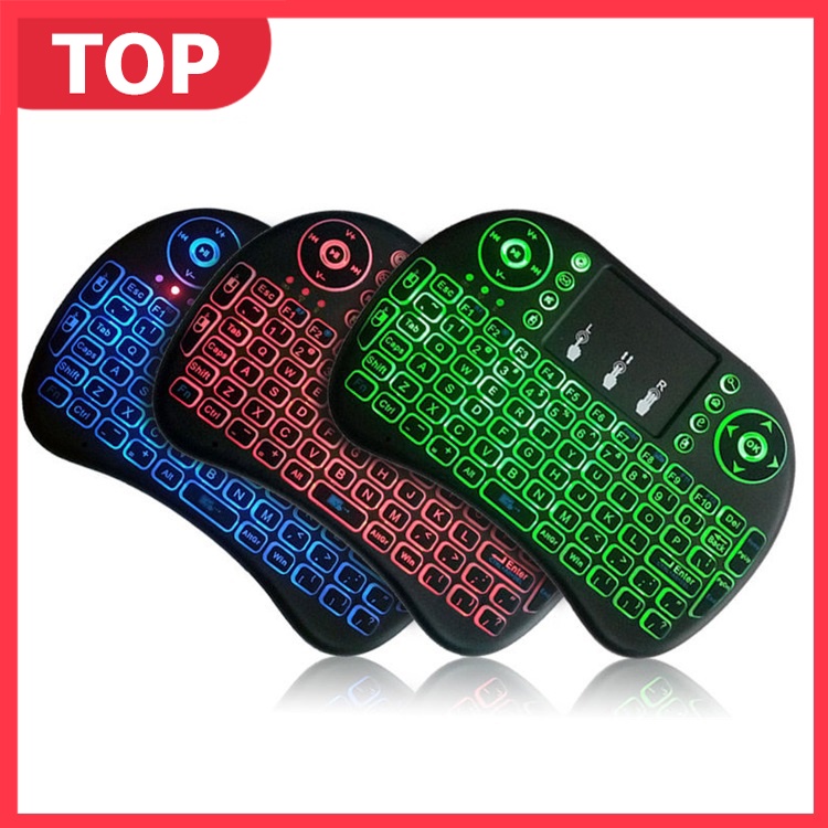Bàn Phím Và Chuột Không Dây Mini i8 2.4GHz Cho PC Pad Android TV Box Và Nhiều Hơn Hơn