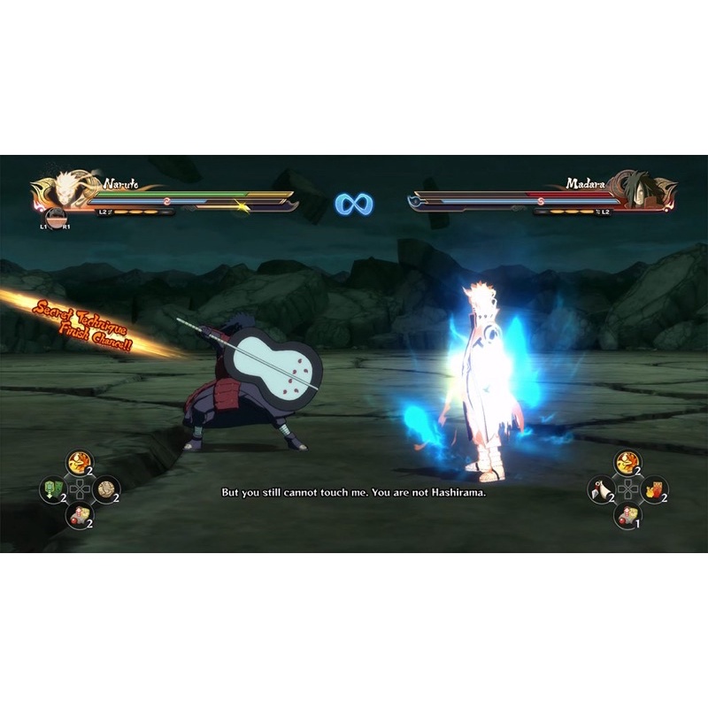 Đĩa chơi game PS4: Naruto Shippuden Ultimate Ninja Storm 4