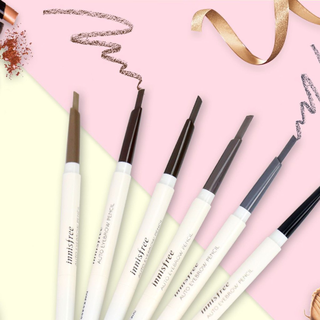 Chì kẻ mày 2 đầu Eco EyeBrown Pencil INNISFREE