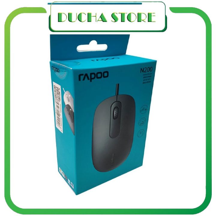 Chuột máy tính có dây Rapoo N200 1 đổi 1 trong 1 năm