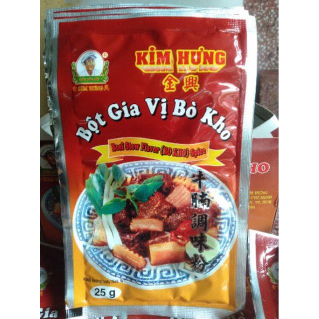 BỘT GIA VỊ NẤU BÒ KHO KIM HƯNG