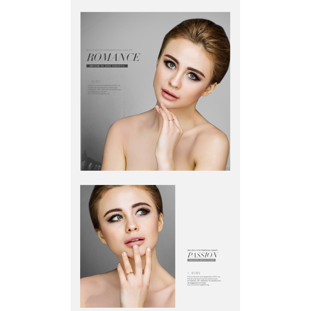 Nhẫn mạ bạc 925 phối hình trái tim xinh xắn dành cho nữ