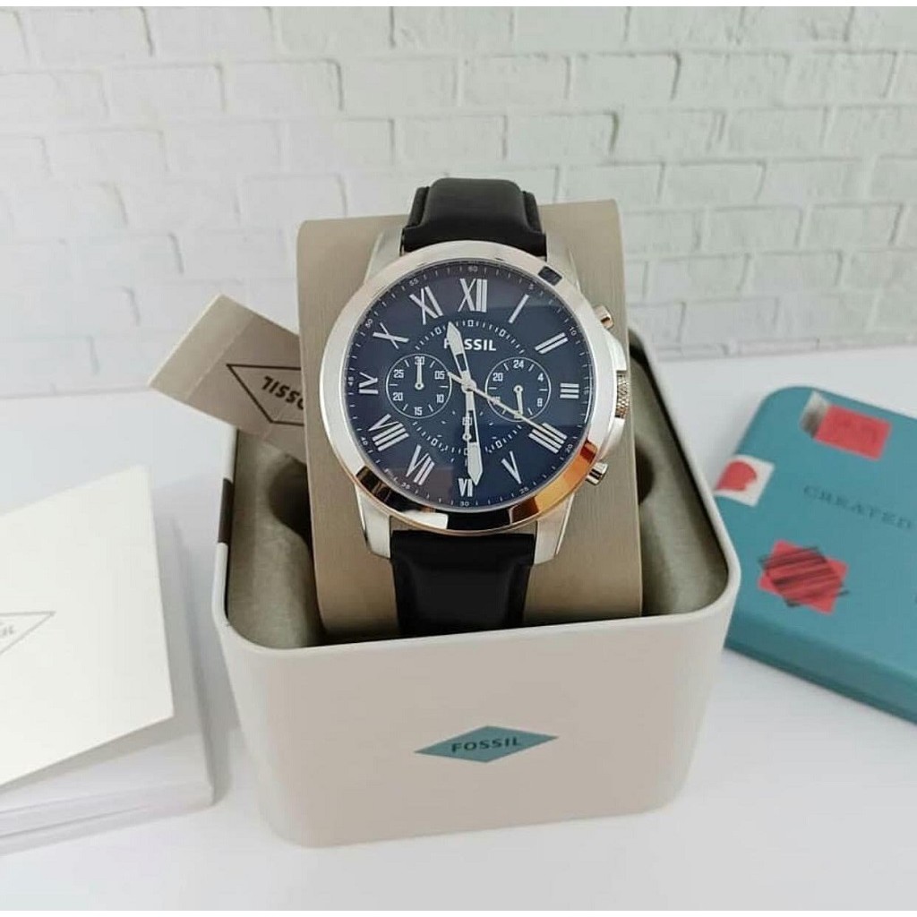 Đồng Hồ Fossil Nam FS4990 Dây Da 44mm Authentic