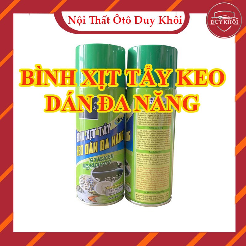 Bình xịt vệ sinh tẩy vết băng dính, nhựa đường Botny - Dung dịch tẩy keo Duy Khôi Shop