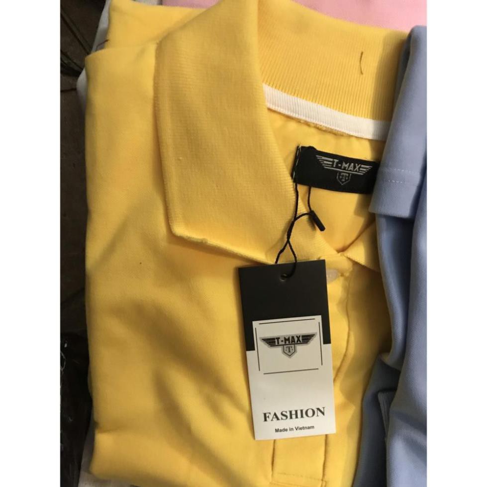 Áo thun polo cộc tay cổ bẻ trơn, nhiều màu, chất liệu vải mềm mịn, dáng body vừa người, trẻ trung, năng động | BigBuy360 - bigbuy360.vn