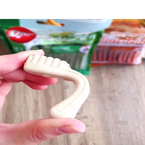 Xương gặm cho chó bàn chải sạch răng Orgo 90g, thức ăn vặt snack cún thơm miệng Con Mèo Xiêm