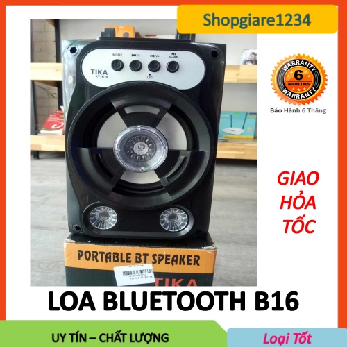 Loa Bluetooth B16/ M428 - Âm Thanh To Hay Chuẩn -Thẻ TF, USB, FM, AUX- Full Box - Bảo Hành 3 Tháng