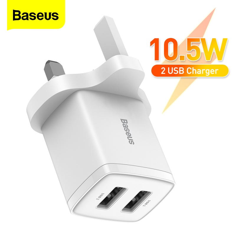 Cốc Sạc Nhanh Baseus Cổng USB Cho Điện Thoại Android
