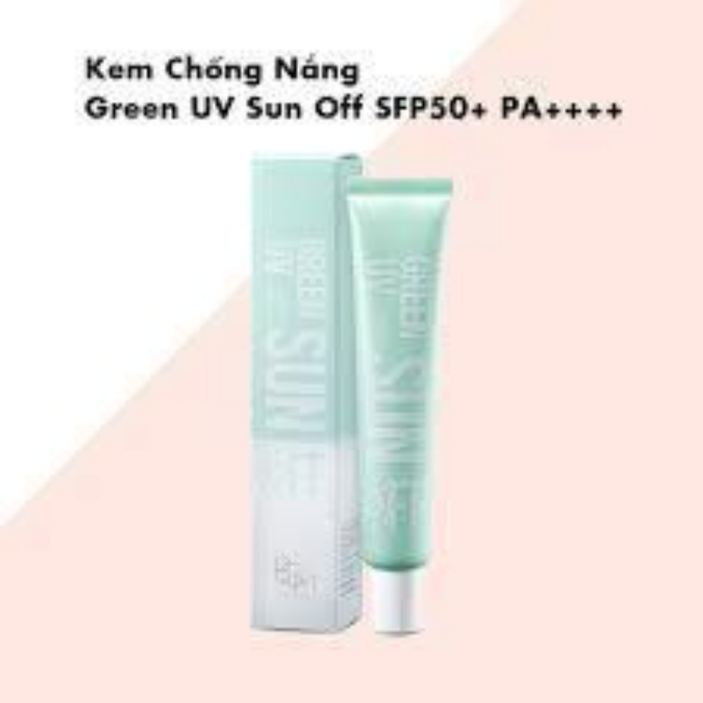 Kem Chống Nắng Bom Green Uv Sun Off SPF50+ PA++++ (50ml)