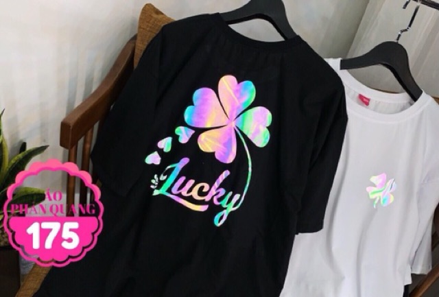 Áo hoa Lucky phản quang 7 màu TH567