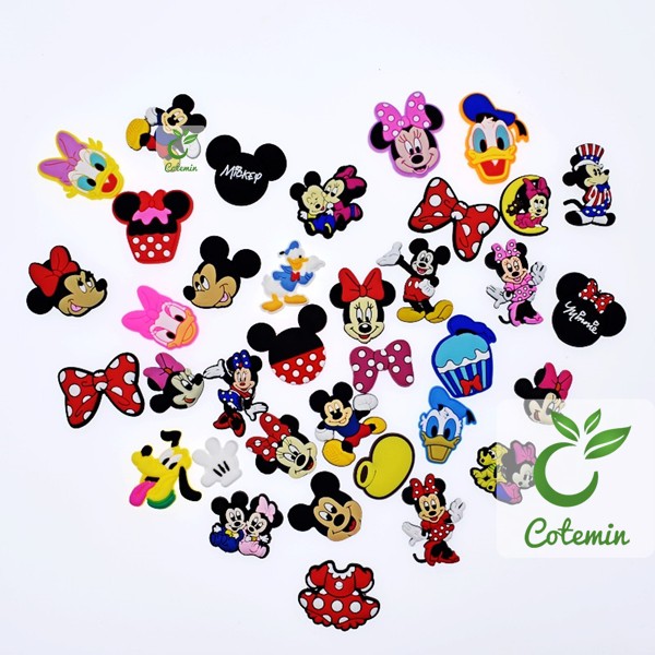 Sticker Nút Cài Dép Jibbitz Charm Gắn Dép Sục Crocs Cá Sấu Duet Sport Crocband Bayaband | BigBuy360 - bigbuy360.vn