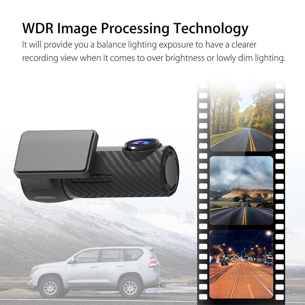 1080P Car WiFi DVR 170 độ Camera thông minh không dây FHD Night G-Drive Recorder Sensor