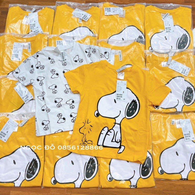 Set 2 áo snoopy cho bé cực cute