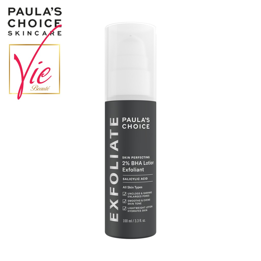 Tẩy tế bào chết Paulas Choice BHA 2% Lotion - Paula's Choice 2% BHA SKIN PERFECTING LOTION EXFOLIANT 100ml