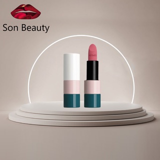 Son môi cao cấp hermes matte limited - màu 54 rose nuit - màu hồng đất
