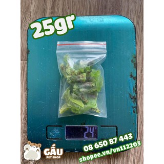 Kiwi khô cắt lát cho Hamster