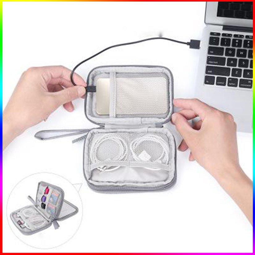 Túi Đựng Dây Cáp / Tai Nghe / Đĩa Cứng Di Động Tiện Dụng | BigBuy360 - bigbuy360.vn