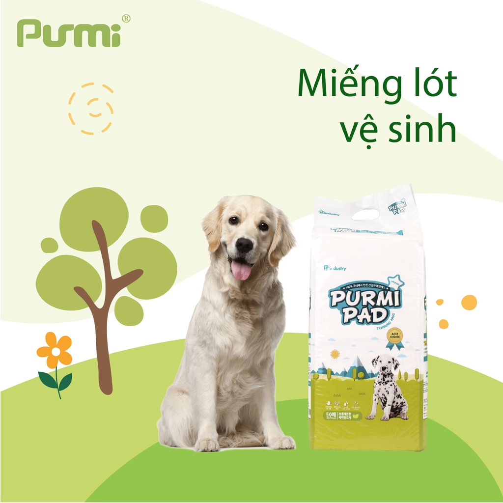 Tấm lót vệ sinh Purmi Pad (40x50cm - 50 miếng)