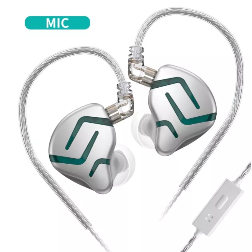 Tai nghe KZ ZES - Tai nghe kết hợp driver tĩnh điện và Dynamic 12mm cho âm trầm mạnh mẽ, độ chi tiết tốt