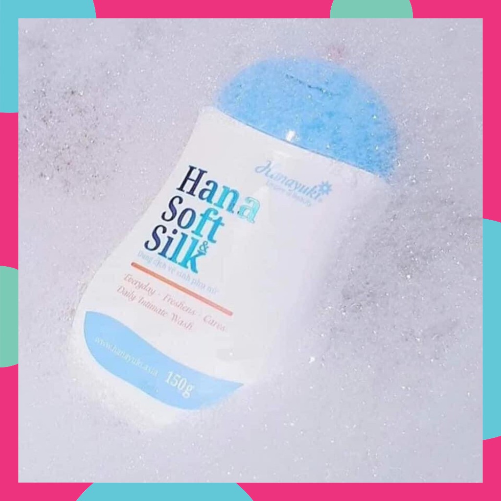 GIÁ SỈ - Dung dịch vệ sinh - dung dịch vệ sinh HANA SOFT SILK - 150ml - bảo vệ - VÙNG KÍN - hỗ trợ se khít - làm hồng!