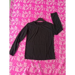 Áo thun nữ tay dài cổ tròn thanh lý size m