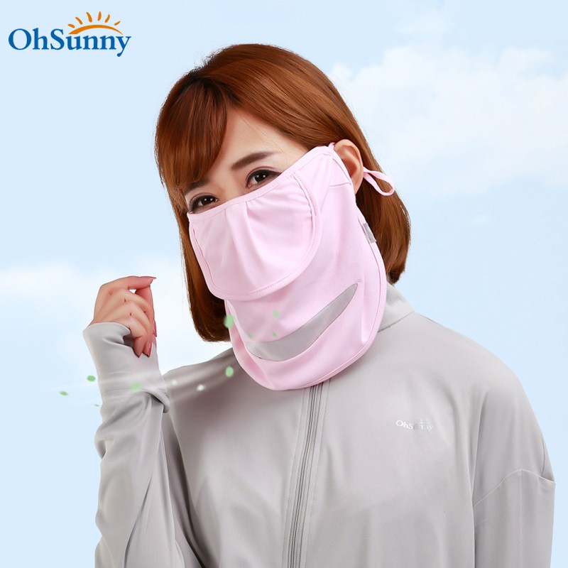 OhSunny Khẩu trang  bảo vệ cổ thoáng khí độc đáo chất lượng cao