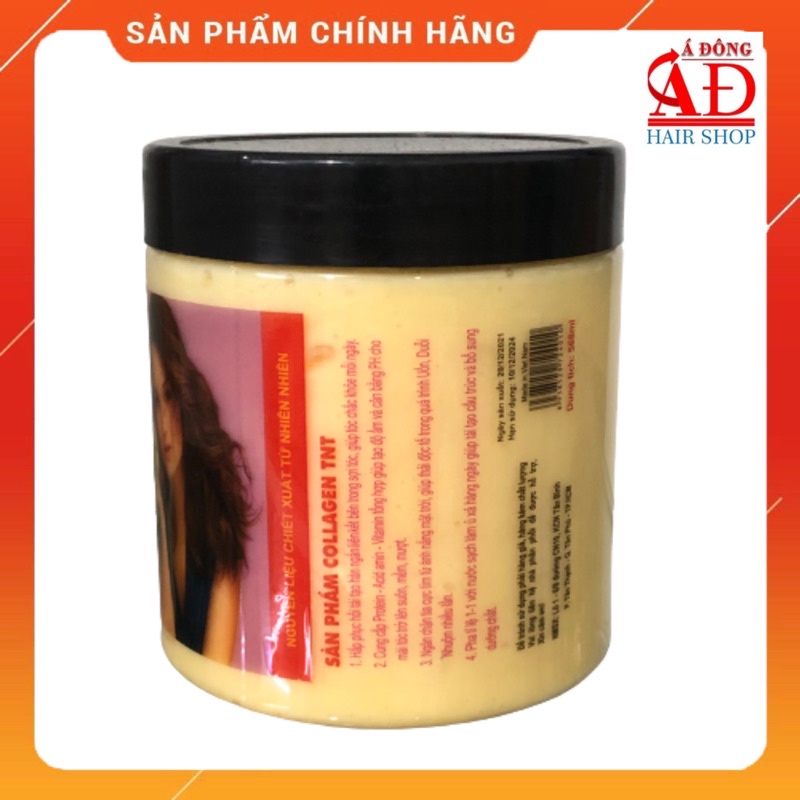 [CHÍNH HÃNG] DẦU HẤP Ủ TÓC PHỤC HỒI COLLAGEN MEN SỐNG TNT 568ML