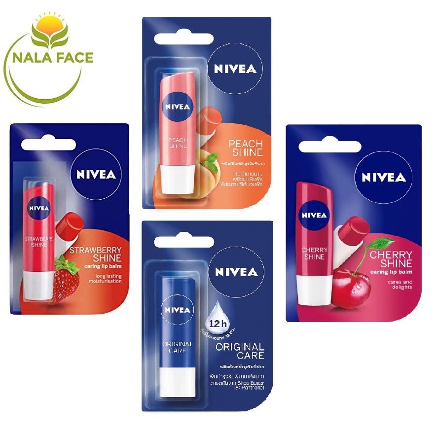 Son dưỡng môi Nivea mướt mịn 4.8g