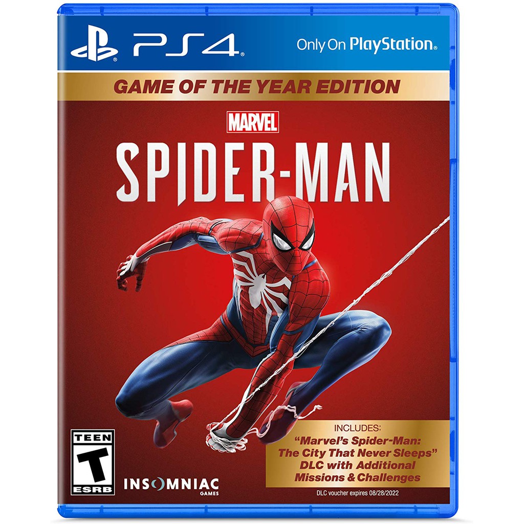 [PS4-US] Trò chơi Marvel’s Spider Man Game of The Year Edition - PlayStation 4