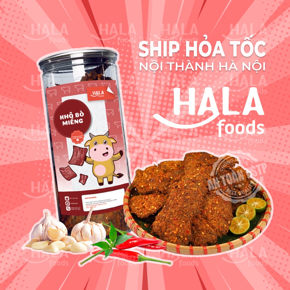 200g, đồ ăn vặt, khô bò