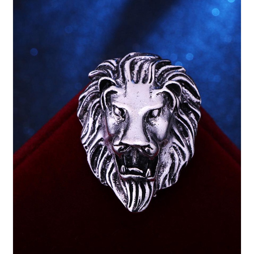 Cài áo Vest nam biểu tưởng Sư Tử đồng cỏ châu phi Phong thuỷ Giangpkc 2022