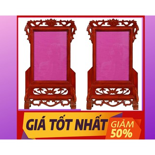 Khung ảnh thờ gỗ hương cao cấp - Đồ thờ cúng